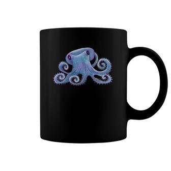 Purple Octopus Colorful Ocean Sea Creature Marine Animal Coffee Mug | Mazezy