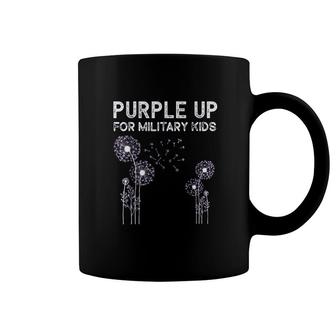 Purple Up For Military Kids Month Of The Military Coffee Mug - Seseable