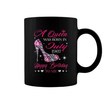 Queens Are Born In July 1967 Coffee Mug | Mazezy