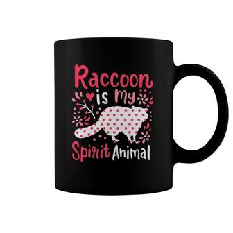 Raccoon Spirit Animal Lover Gift Coffee Mug | Mazezy