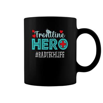 Rad Tech Frontline Hero Essential Workers Appreciation Coffee Mug | Mazezy