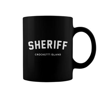 Rahul Kohli Sheriff Crockett Island Coffee Mug | Mazezy