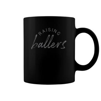 Raising Ballers Mom Cute Mothers Day Gift 2 Ver2 Coffee Mug | Mazezy