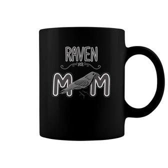 Raven Mom Clothes Crow Outfit Bird Mother's Day Gift Raven Coffee Mug | Mazezy