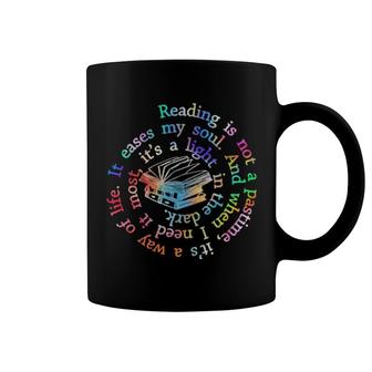 Reading Is Not A Pastime It's A Way Of Life Coffee Mug | Mazezy UK