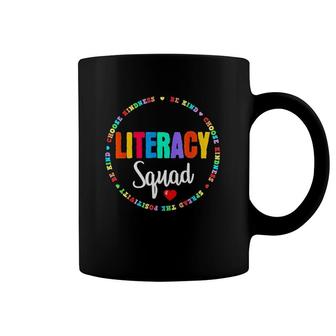 Reading Teacher Interventionist Specialist Literacy Squad Coffee Mug | Mazezy