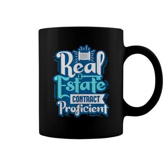 Real Estate Agent Contract Proficient Realtor Coffee Mug | Mazezy