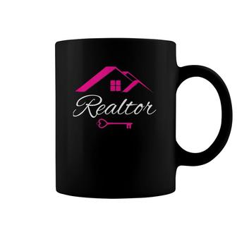 Real Estate Agent Cute Realtor Tank Top Coffee Mug | Mazezy