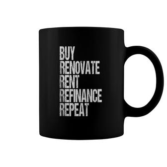 Real Estate Investing Buy Hold Rental Property Investor Gift Coffee Mug | Mazezy