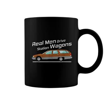 Real Men Drive Station Wagons Gift Coffee Mug | Mazezy