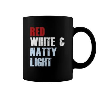 Red White & Natty-Light For Mens Womens Beer Lover Coffee Mug | Mazezy