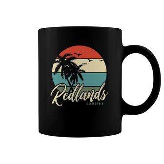 Redlands California Retro Gift For Men Women Coffee Mug | Mazezy