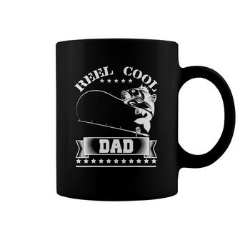 Reel Cool Dad Fishing Father's Day Gift Coffee Mug | Mazezy