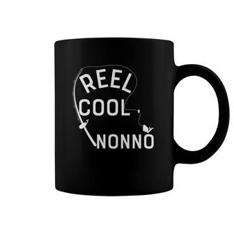 Reel Cool Nonno Fishing Grandfather Gift Coffee Mug | Mazezy