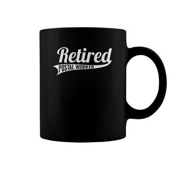 Retired Postal Worker Funny Post Office Mail Carrier Gift Coffee Mug | Mazezy