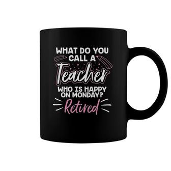 Retiring Teacher Gift For A Retired Teacher Coffee Mug | Mazezy