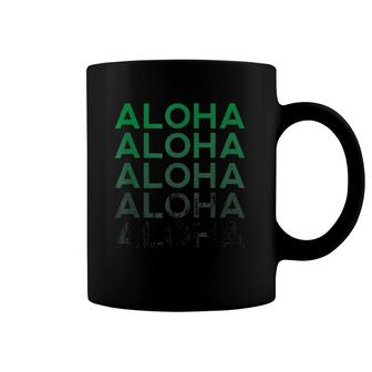 Retro Aloha Hawaii Hawaiian Gift Coffee Mug | Mazezy