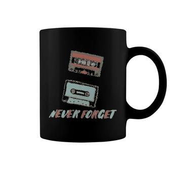 Retro Cassette Tape Never Forget Coffee Mug | Mazezy