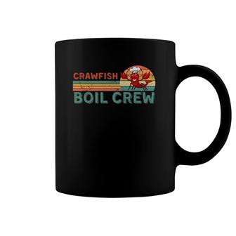 Retro Crawfish Boil Crew Gift -Crayfishcrawdadmudbug Lover Coffee Mug | Mazezy