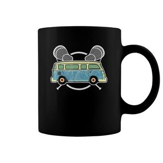 Retro Lacrosse Hippie , Hippie Van Tee, Tie Dye Coffee Mug | Mazezy