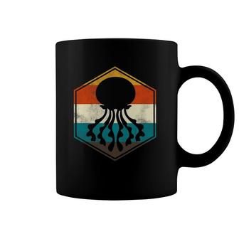 Retro Ocean Animal Jellyfish Coffee Mug | Mazezy