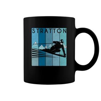 Retro Stratton Vermont Ski Vintage Stratton Vt Ski Coffee Mug | Mazezy