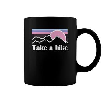 Retro Take A Hike Tank Top Coffee Mug | Mazezy