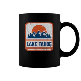 Retro Vintage Lake Tahoe Gift Coffee Mug | Mazezy