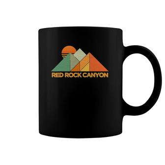 Retro Vintage Red Rock Canyon Tee Coffee Mug | Mazezy CA