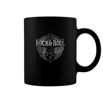 Rock & Roll Guitar Wings Music Coffee Mug | Mazezy