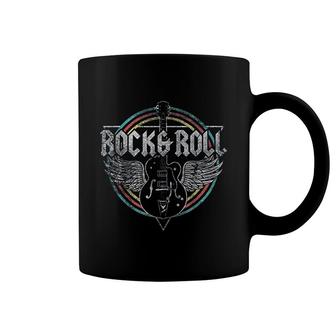 Rock & Roll Guitar Wings Music Coffee Mug | Mazezy