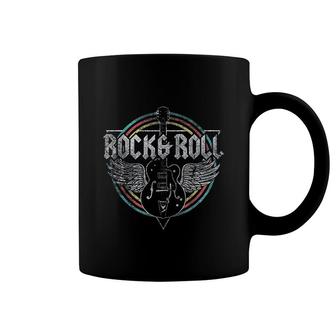 Rock And Roll Guitar Wings Music Coffee Mug | Mazezy