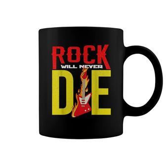 Rock And Roll Metal Music Guitar Coffee Mug | Mazezy