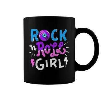 Rock N Roll Girl Music Coffee Mug | Mazezy