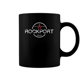 Rockport Maine Graphic Men Women Gift Coffee Mug | Mazezy