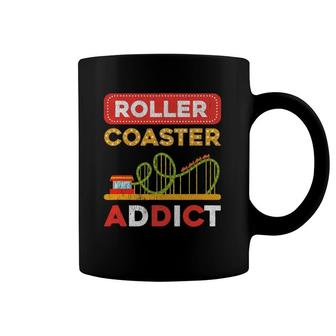 Roller Coaster Designs Roller Coaster Loving Adult Coffee Mug | Mazezy
