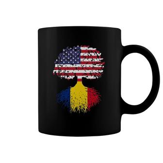 Romanian Roots Romania National Heritage Tree Gift Coffee Mug | Mazezy