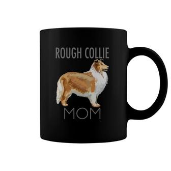 Rough Collie Mom Dog Tee Coffee Mug | Mazezy