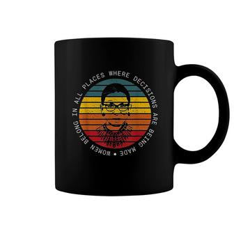 Ruth Bader Ginsberg Fight For The Things You Care About Coffee Mug - Seseable