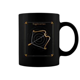 Sagittarius Zodiac Sign Design Coffee Mug | Mazezy