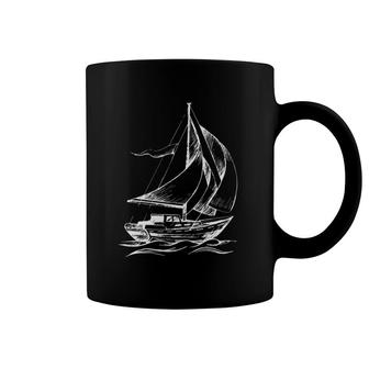 Sailboat Cool Gif For Sailboat Lovers Coffee Mug | Mazezy