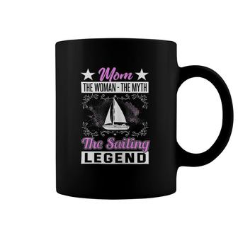 Sailing Mom Funny Mother Sailor Sailboat Sailing Coffee Mug | Mazezy