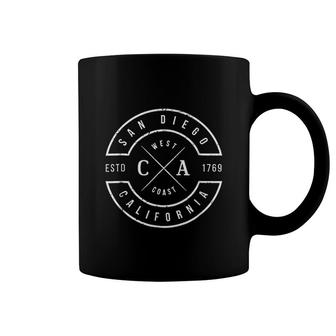 San Diego California Emblem Souvenirs Coffee Mug | Mazezy