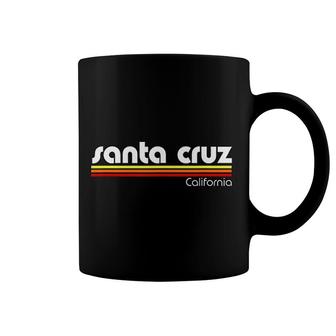 Santa Cruz California Retro Coffee Mug | Mazezy