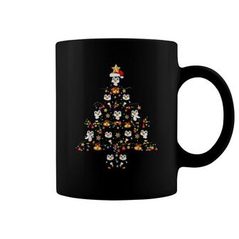 Santa Penguins Christmas Tree Merry Christmas Sweater Coffee Mug | Mazezy