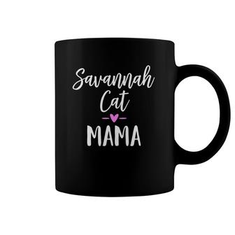 Savannah Cat Mama For Cat Owner Gift Coffee Mug | Mazezy