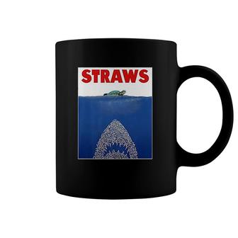 Save The Sea Turtles Conservation Straws Coffee Mug | Mazezy