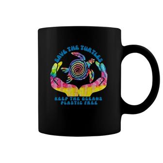 Save The Sea Turtles Keep Oceans Plastic Free Gift Coffee Mug | Mazezy
