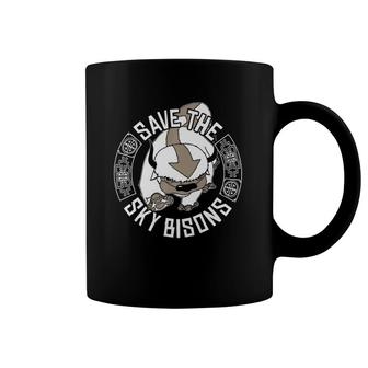 Save The Sky Bisons' Bison Center Premium Coffee Mug | Mazezy