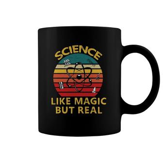 Science Like Magic But Real Nerdy Teacher Sorcery Scientist Coffee Mug | Mazezy